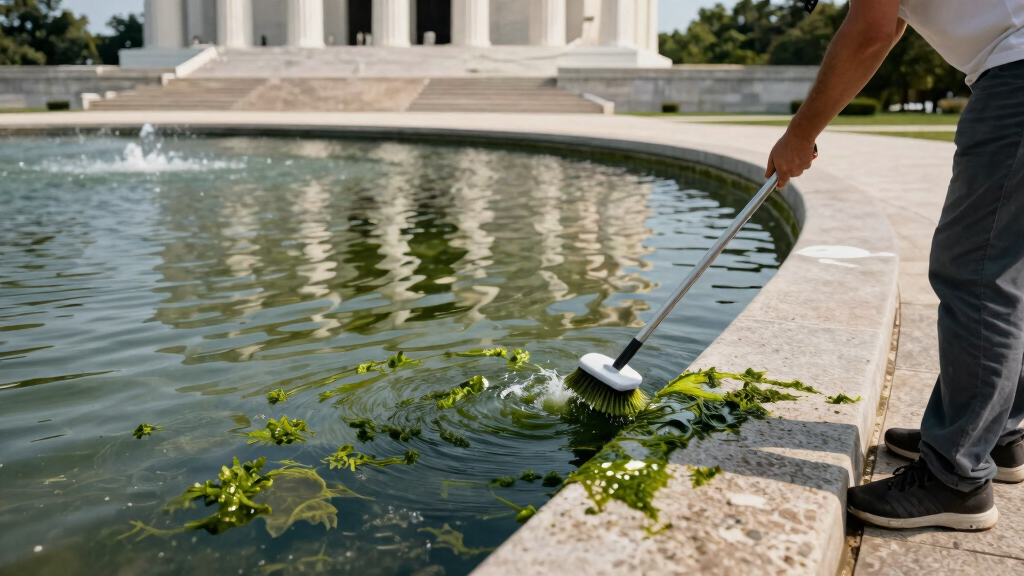 What the Lincoln Memorial’s Algae Problem Teaches Us About Water Feature Maintenance