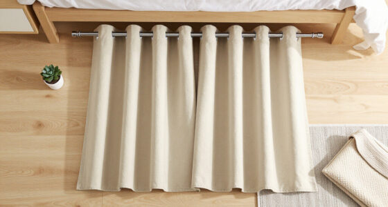 I Ditched My Closet Doors For $60 Pleated Curtains (See Why!)