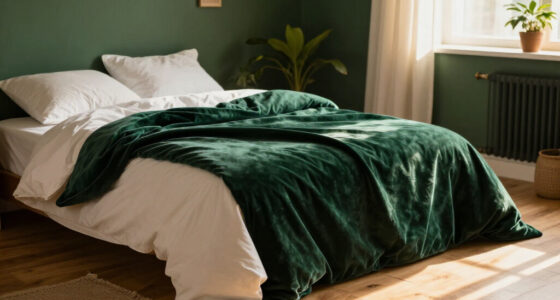 A Bright White Bedroom Is Now A Green Cocoon “Inspired By The Forest”