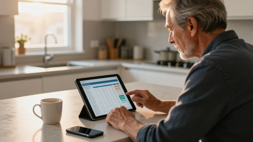 A Clear Weekly Roadmap For Widowers Managing Household Finances