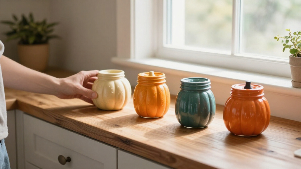 Dollar Tree Just Brought Back Its Viral Pumpkin Mason Jars