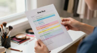 Optimize Your Solo Show Day With A Clear, One-Page Run Sheet