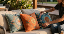 These Designer Outdoor Pillows Are So Pretty, I’d Use Them Indoors
