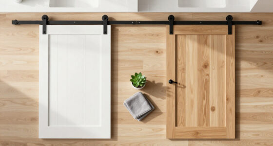 Two Doors Made This Bathroom Feel Awkward — So One Of Them Had To Go