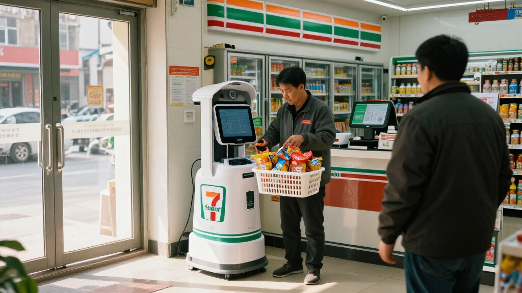 The Race For 7-Eleven And Jinlimen Business: SenseTime Meets Galaxy General Robotics